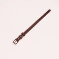 Brown Leather Collar for Medium pet